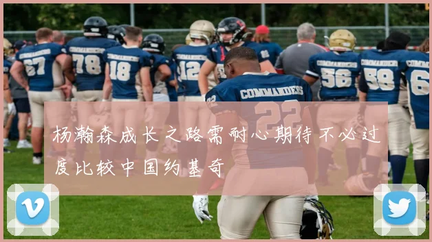 杨瀚森成长之路需耐心期待不必过度比较中国约基奇