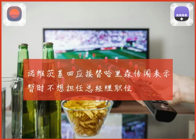 诺维茨基回应接替哈里森传闻表示暂时不想担任总经理职位